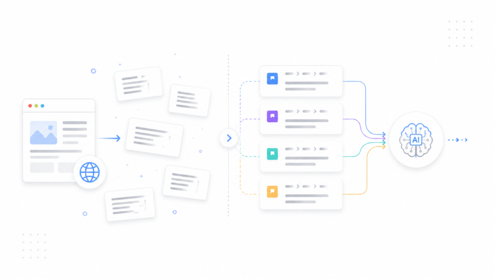 Structuring Contextual Chunks:Bringing Human-Like Understanding to Scraped Web Data